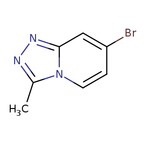 Brc1ccn2c(c1)nnc2C