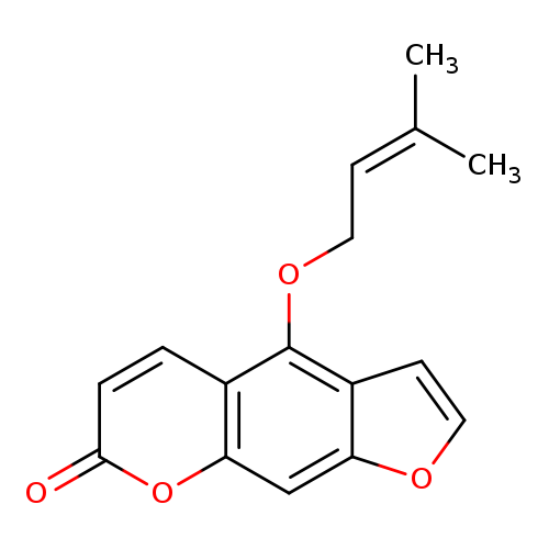 CC(=CCOc1c2ccoc2cc2c1ccc(=O)o2)C