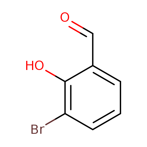 O=Cc1cccc(c1O)Br