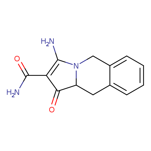 NC(=O)C1=C(N)N2C(C1=O)Cc1c(C2)cccc1