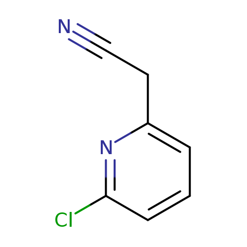 Clc1cccc(n1)CC#N