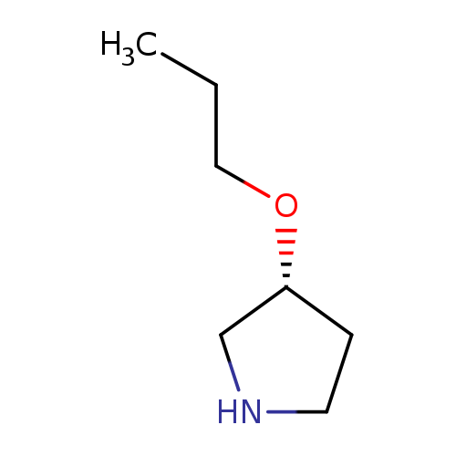 CCCO[C@H]1CNCC1