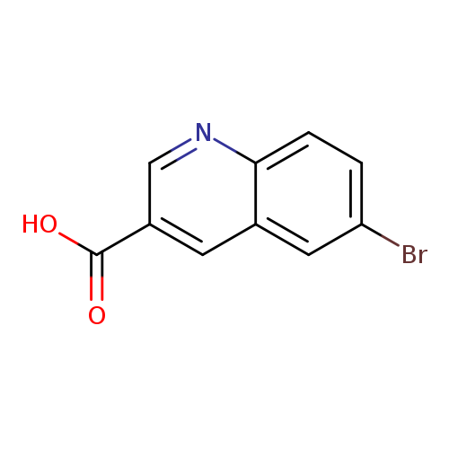 Brc1ccc2c(c1)cc(cn2)C(=O)O