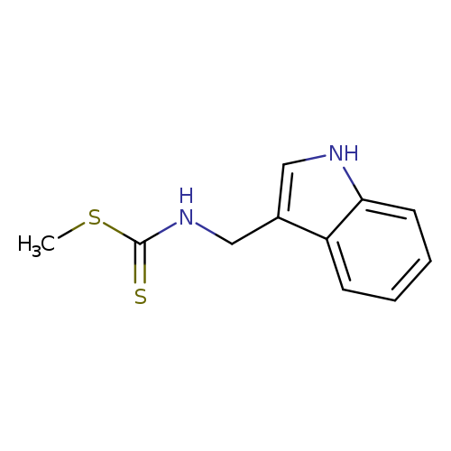 CSC(=S)NCc1c[nH]c2c1cccc2