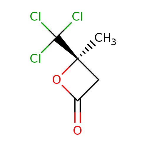 ClC([C@@]1(C)CC(=O)O1)(Cl)Cl
