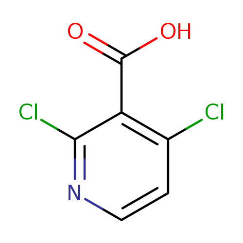 OC(=O)c1c(Cl)ccnc1Cl