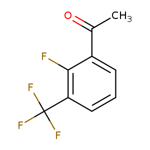 CC(=O)c1cccc(c1F)C(F)(F)F