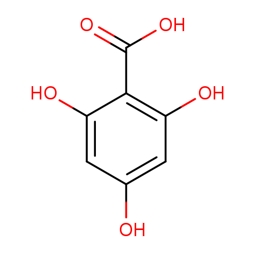 Oc1cc(O)c(c(c1)O)C(=O)O