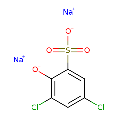 Clc1cc(Cl)c(c(c1)S(=O)(=O)[O-])[O-].[Na+].[Na+]