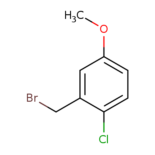 COc1ccc(c(c1)CBr)Cl