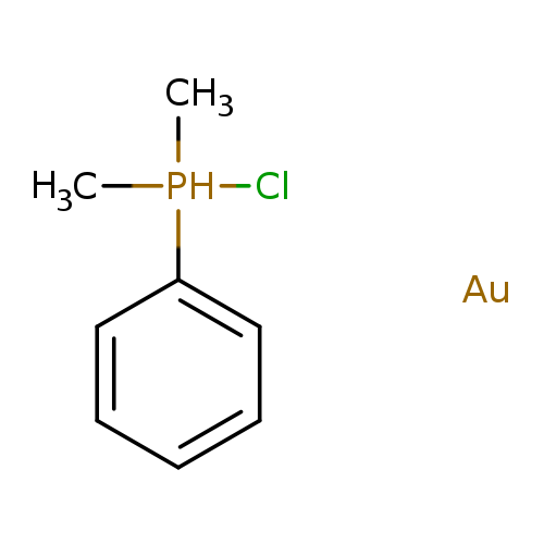 CP(c1ccccc1)(Cl)C.[Au]