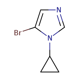 Brc1cncn1C1CC1