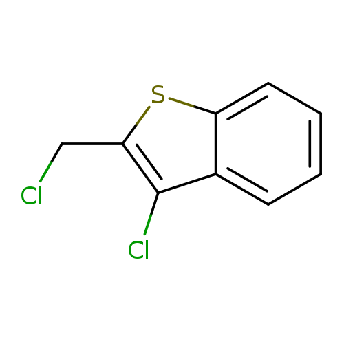 ClCc1sc2c(c1Cl)cccc2