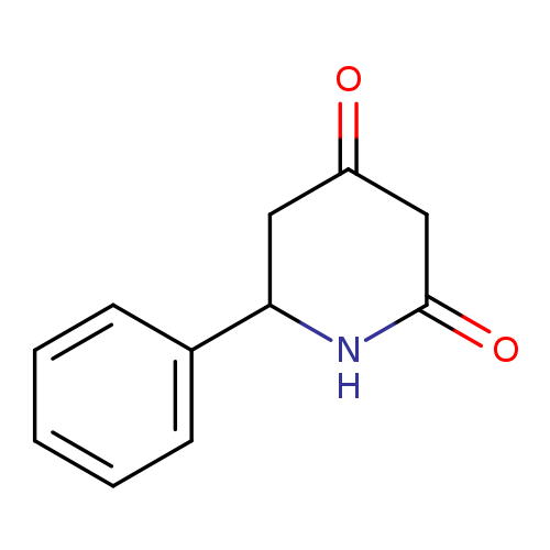 O=C1CC(=O)NC(C1)c1ccccc1