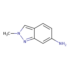 Nc1ccc2c(c1)nn(c2)C