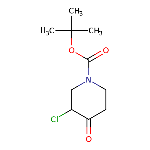 O=C1CCN(CC1Cl)C(=O)OC(C)(C)C