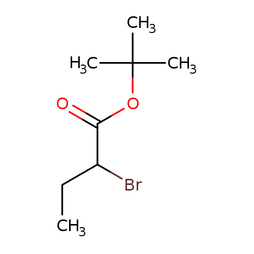 CCC(C(=O)OC(C)(C)C)Br