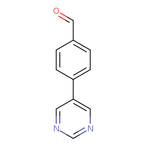 O=Cc1ccc(cc1)c1cncnc1