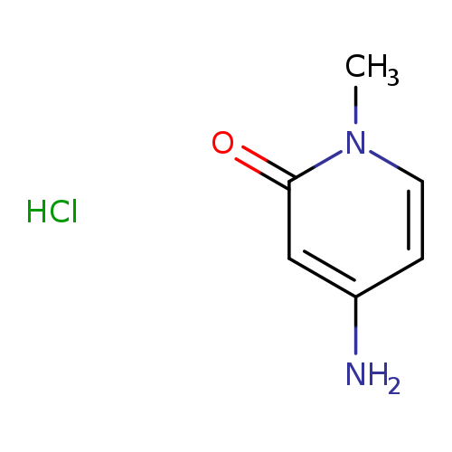 Nc1ccn(c(=O)c1)C.Cl