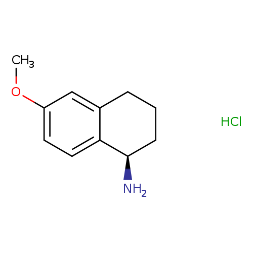 COc1ccc2c(c1)CCC[C@H]2N.Cl