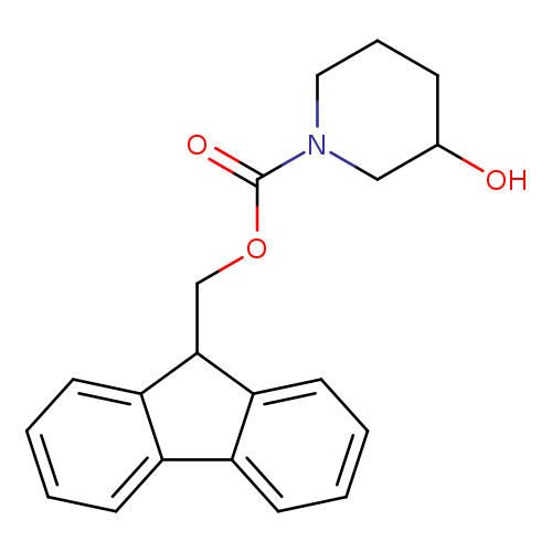 OC1CCCN(C1)C(=O)OCC1c2ccccc2c2c1cccc2