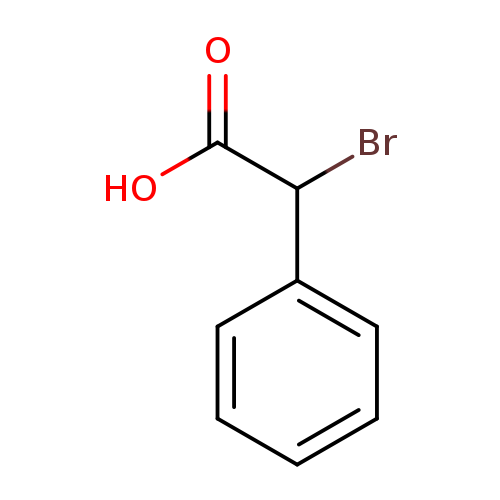 BrC(c1ccccc1)C(=O)O