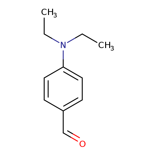 CCN(c1ccc(cc1)C=O)CC