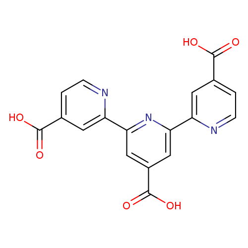 OC(=O)c1cc(nc(c1)c1nccc(c1)C(=O)O)c1nccc(c1)C(=O)O