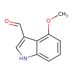 COc1cccc2c1c(C=O)c[nH]2