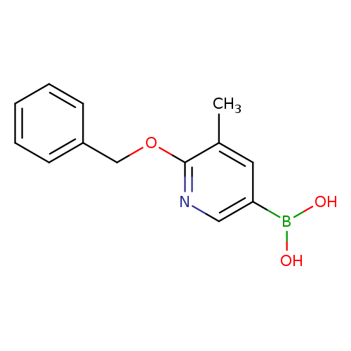 Cc1cc(cnc1OCc1ccccc1)B(O)O
