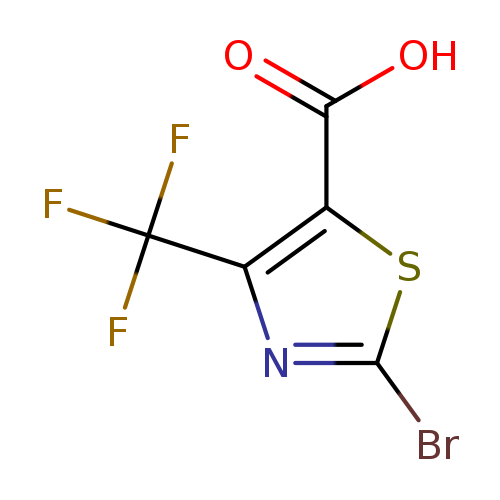 Brc1sc(c(n1)C(F)(F)F)C(=O)O