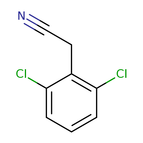 N#CCc1c(Cl)cccc1Cl