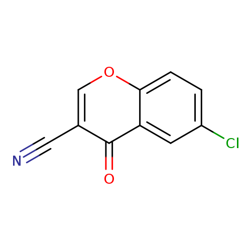 N#Cc1coc2c(c1=O)cc(cc2)Cl