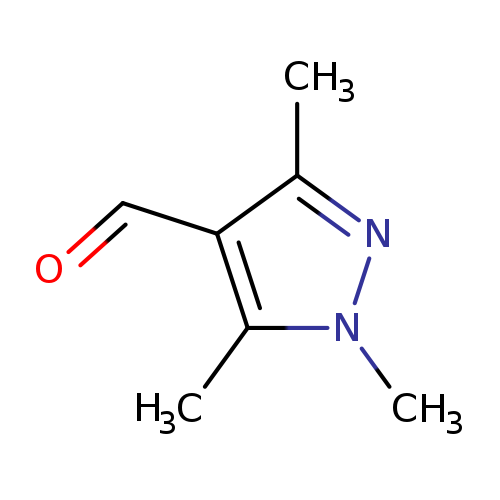 O=Cc1c(C)nn(c1C)C