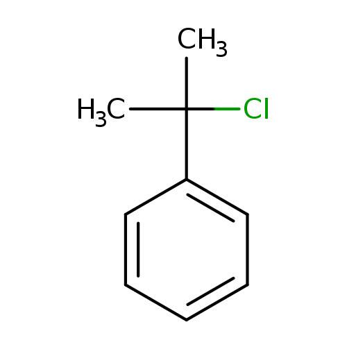 CC(c1ccccc1)(Cl)C