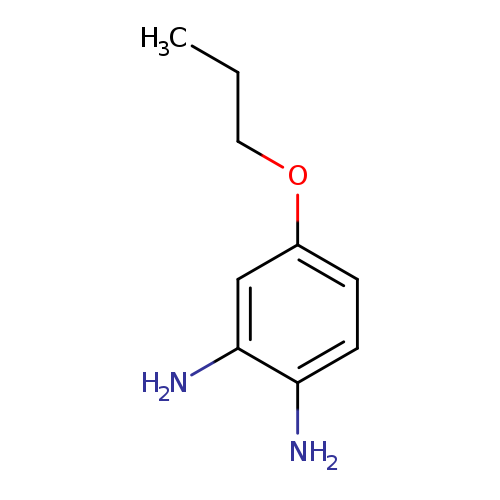 CCCOc1ccc(c(c1)N)N