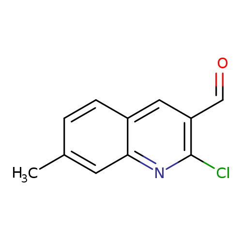 O=Cc1cc2ccc(cc2nc1Cl)C