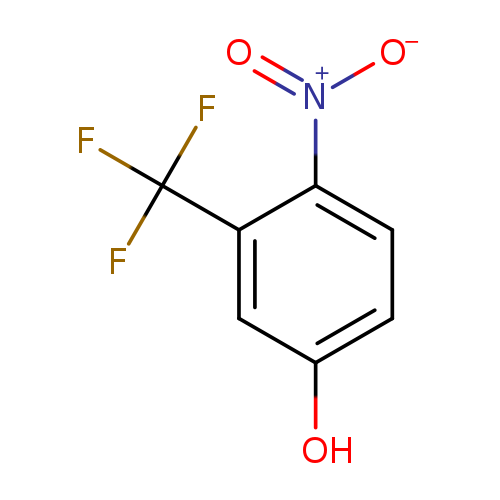 Oc1ccc(c(c1)C(F)(F)F)[N+](=O)[O-]