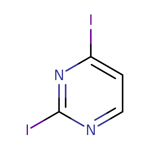 Ic1ccnc(n1)I