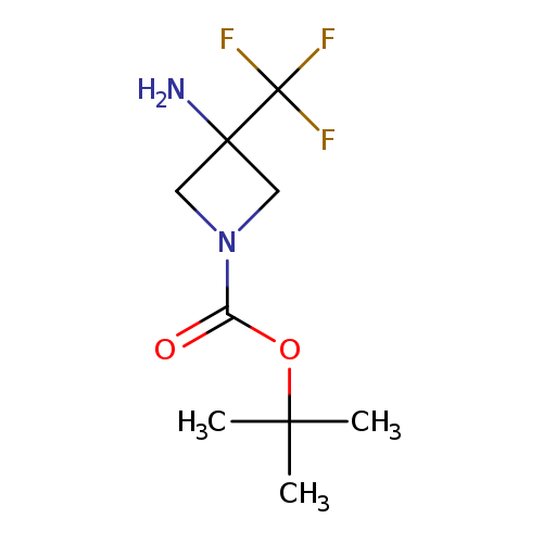 O=C(N1CC(C1)(N)C(F)(F)F)OC(C)(C)C