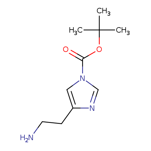 NCCc1ncn(c1)C(=O)OC(C)(C)C