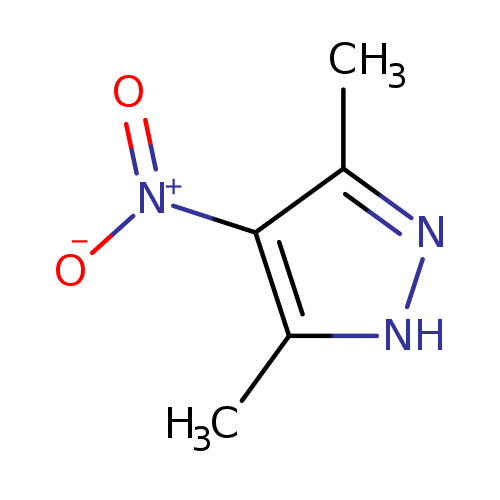 [O-][N+](=O)c1c(C)n[nH]c1C