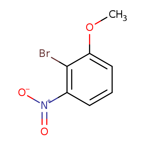 COc1cccc(c1Br)[N+](=O)[O-]