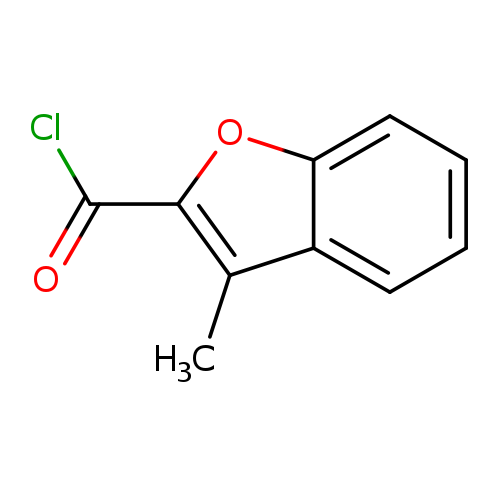 ClC(=O)c1oc2c(c1C)cccc2
