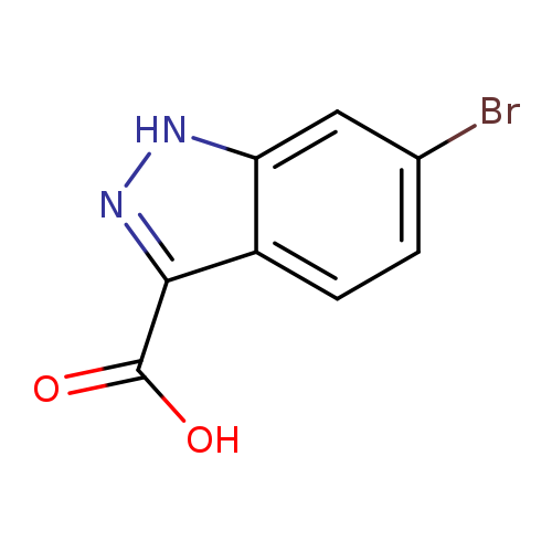 Brc1ccc2c(c1)[nH]nc2C(=O)O