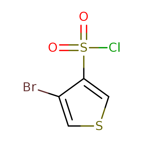 Brc1cscc1S(=O)(=O)Cl