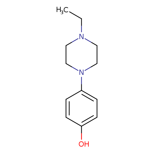 CCN1CCN(CC1)c1ccc(cc1)O