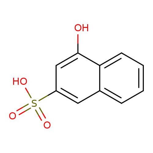 Oc1cc(cc2c1cccc2)S(=O)(=O)O