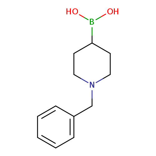 OB(C1CCN(CC1)Cc1ccccc1)O