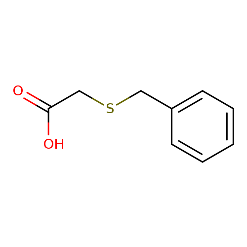 OC(=O)CSCc1ccccc1